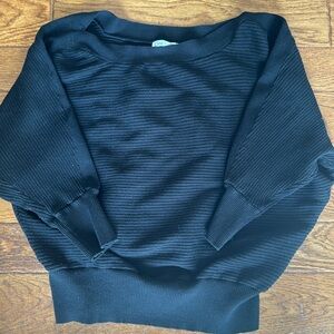 Dex black sweater size large